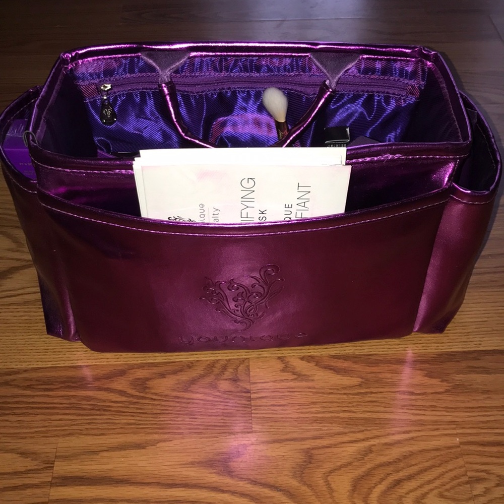 Younique bag + makeup and face masks
